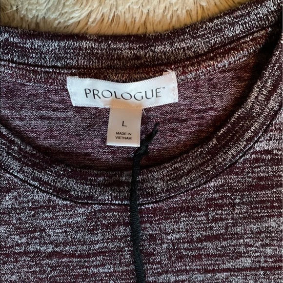 Prologue Purple Ombré Sleeveless Knit Dress Large - Picture 2 of 6